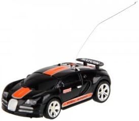 OnceAll 2010B 1:58 Mini R/C Racer Toy (Packaged in PVC Coke Can) 1# Black Red