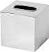 Polished Stainless-steel Tissue Box Cover