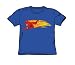 Search : The Flash Fastest Man Alive Youth S/S T-shirt in Royal by DC Comics