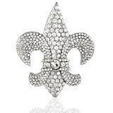 Hip Hop Wholesale - FLEURDELIS ICED OUT BELT BUCKLE