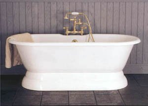 Pedestal Bath - W/O Hole Drillings