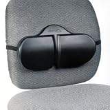 Backrest, Lumbar Roll, Therasoft, 14W x 2-1/2D x 8H, Black SAF7150BL