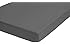 "biberna" 77144/020/041 Jersey-Stretch Spannbetttuch, nach &Ouml;ko-Tex Standard 100, ca. 140 x 200 cm bis 160 x 200 cm, Farbe: titanium (fast schwarz)