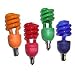 Electronics : Red spiral 13w ES Energy Saving Bulb