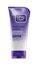 Clean Clear Continuous Control Acne Cleanser Daily Formula 5 Oz 142 G