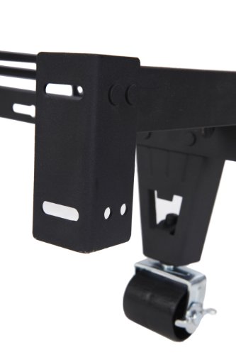 Super Strong Heavy Duty Adjustable Metal Queen, Full, Full XL, Twin, Twin XL, Bed Frame With Center Support, Rug Rollers & Locking Wheels