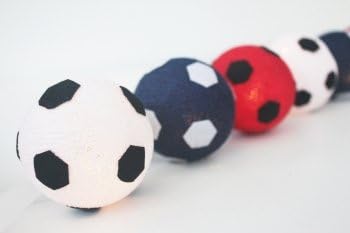 Red, White, Blue Football / Soccer String Lights - Fair Trade - 20 x lights