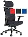 Adroit Rossillion Plus Task Armchair Headrest Back H700 820mm W490xd510xh440 510mm Black