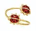 14K Ladybug Toe Ring - GH23996
