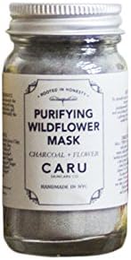 Caru Skincare - Organic Purifying Wildflower Mask (Charcoal + Flowers)