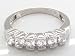 1.00 Carat Round Brilliant with Baguette Diamond Eternity Ring in 18ct Solid White Gold