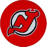 Anglo Oriental New Jersey Devils Round Logo Floor Rug
