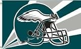 The Philadelphia Eagles 5-piece Ultimate Fan Pack - Flag, Banner, Car Flag, Travel Mug, Steering Wheel Cover