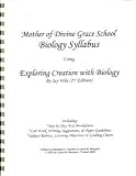 Mother of Divine Grace 11th Grade Biology Syllabus