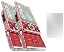 GreyMobiles Clear Crystal Skin Case For Sony Ericsson W995 (TWIN PACK) WITH FREE SCREEN PROTECTOR