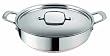 Tefal E92482 Jamie Oliver Inox Copper Induction Servierpfanne 30 cm, Edelstahl