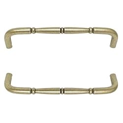 Top Knobs- Appliance M719-18 Back to Back 18 3/4" Passage Door Pull in German Bronze