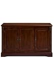 Review Home Decorators Collection  / Dartmouth Three-door Lowboy Wood Doors French Walnut
