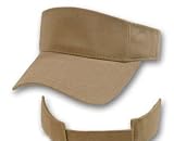 Solid Sports Blank Visor (Comes In Many Different Colors)
