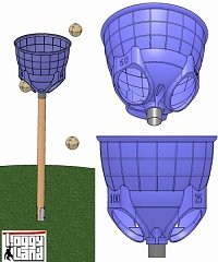 Imagen 3 de LoggyLand 8001 - receptor bola césped con Lächenholzstandfuss