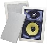 M&S SYSTEMS WG150W 8 Inch WaveGuide Series In-Wall Speakers