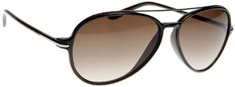 Click here to buy Tom Ford 0149 Ramone Silver Brown Frame Brown Gradient Lens Plastic Sunglasses by Tom Ford.