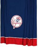 New York YANKEES MLB Baseball Bathroom SHOWER CURTAIN