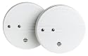 Kidde 0916-2, i9060 Battery-Operated Ionization Sensor Smoke Alarm with Hush Feature, 2-Pack