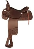 Tex Tan Addison Western Pleasure Saddle 16in Choco