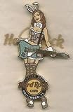 Easter Girl Guitar Hollywood Fl HRC Hard Rock Cafe PIN