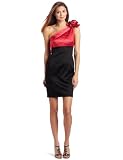 Jax Women's Satin One Shoulder Dress
