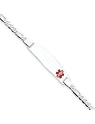 7 Inch 14k Gold White Gold Medical Jewelry Bracelet