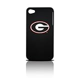 Georgia Bulldogs - Tribeca Varsity Jacket HardShell Case for iPhone 4/4s - Matte Black