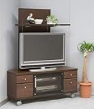 テレビ台 110 コーナーTVパネル付 ブライト