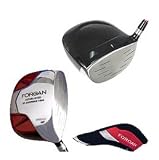 Forgan Golf Rot SQUARE 460cc Driver + Gratis Stand Bag, 10Grad - 
