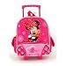 Disney Minnie Mouse Rolling Backpack -Kid Size Wheeled Backpack