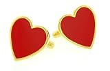 JJ Weston for your beloved. Heart shaped cufflinks with presentation box. Made in the USA