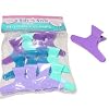 Butterfly Clamps 1-dozen * Size: Large 3" * Assorted Colors