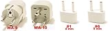 BENIN PLUG ADAPTERS WA-9, WA-10, #1, & #6