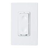 Intermatic CA600 InTouch Wireless 600-Watt Wall Dimmable Switch, White, Ivory or Light Almond