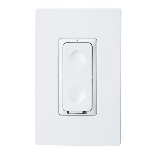 Intermatic CA600 InTouch Wireless 600-Watt Wall Dimmable Switch, White, Ivory or Light Almond