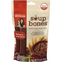 Rachael Ray Nutrish Soup Bones - Real Beef & Barley - 6.3oz