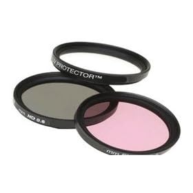 58mm Digital High-Resolution Filter Kit For The Samsung NX200, NX100, NX10 Digital Camera Which Has The 18-55mm Lens. Includes Multi-Coated 3 PC Filter Kit (UV, CPL, FLD), Deluxe Filter Carry Case