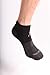INCREDIWEAR Low Cut Active Socks, Black, Medium, 0.03 Pound