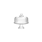 Anchor Hocking Monaco Cake Set with Ribbed Dome