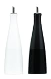 Typhoon Black Ceramic Drizzler with Stainless Steel Pourer