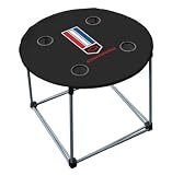 On The Edge Marketing OTE-820012 Camaro Emblem Black Folding Table