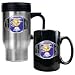 Los Angeles Lakers NBA 16oz Travel Mug & 15ozCeramic Mug set 09' Finals Champ