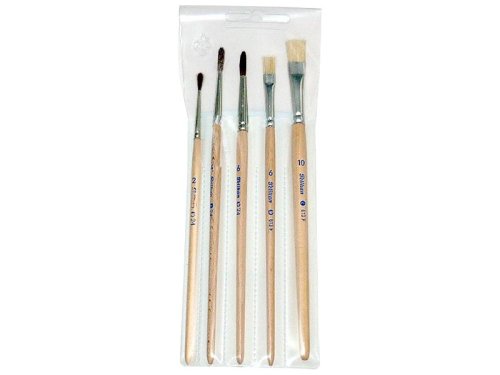 Pelikan 718163 - Pinsel Starterset mit 5 St?k Haarpinseln