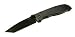 High Performance Easy-Opening Knife - Textured Aluminum Handle - Fine-Edge Teflon-Coated Tanto Blade